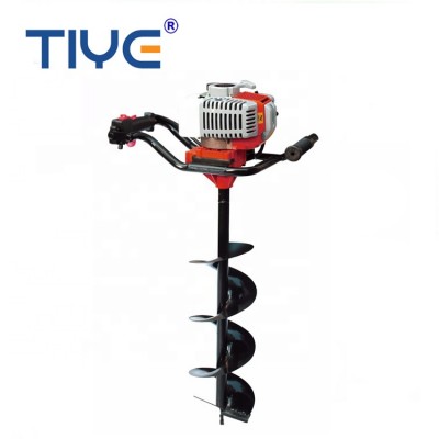 TIYE Power 52cc Gasoline Earth Auger Post Hole Digger Barrena De Tierra