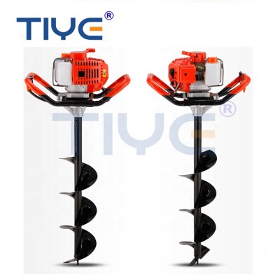 TIYE 2 Stroke 63cc Gasoline Engine Earth Auger Drill Barrena De Tierra